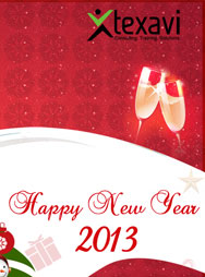 Texavi wishes you a Happy New Year 2013