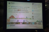 SMWF Twitter Wall