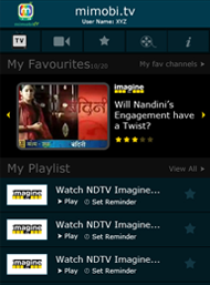 Mobile TV-VOD App